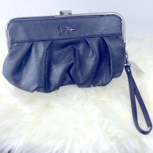 Jessica Simpson small hand clutch, black, fashionable